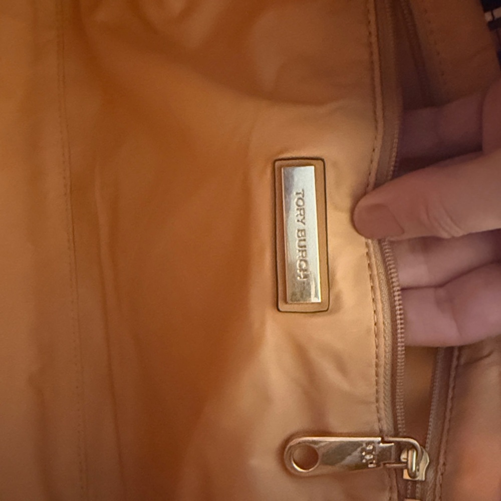 Tory Burch Multicolor Striped Tote - Picture 5 of 7